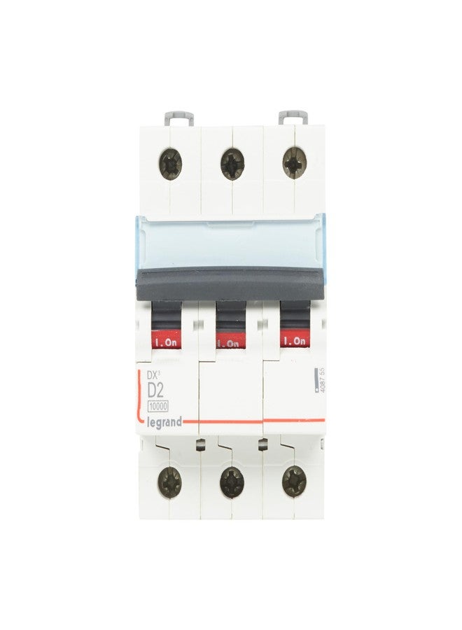 ليجراند قاطع دائرة مصغر للتيار المتردد Legrand DX3 TP D2A - Image 1